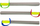 Shpatë lodër shkumë Leantoys Foam Knights Sword, EVA, për fëmijë, shumëngjyrëshe