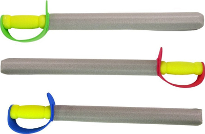 Shpatë lodër shkumë Leantoys Foam Knights Sword, EVA, për fëmijë, shumëngjyrëshe