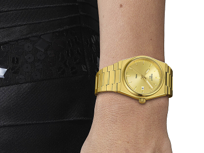 Orë për femra Tissot, e artë