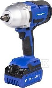 Çelës goditës me bateri Rawlplug RawlWRENCH 18V, 1000 Nm, 2x 5.0Ah, blu