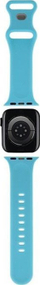 Rrip ore Hello Kitty Silicone Kitty Head, për Apple Watch 38 40 41mm, silikon, blu
