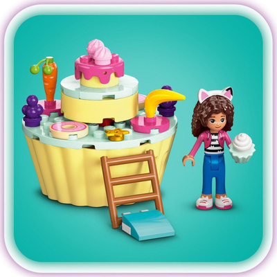 Set lodrash LEGO Gabby's Dollhouse 10785, Bakey with Cakey Fun, 4+, shumëngjyrësh