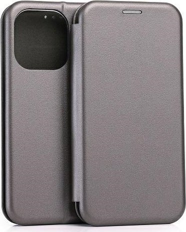 Kuti mbrojtëse Beline Book Magnetic për iPhone 15 Pro Max 6.7", me kapak, steel