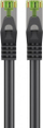 Kabllo rrjeti Goobay Cat 8.1, S/FTP, 3 m, i zi