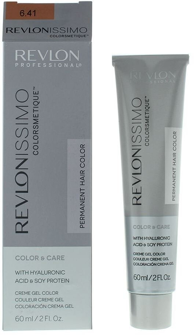 Boja за коса Revlon Revlonissimo Colorsmetique 6.41, 60ml, темно кестен блонди
