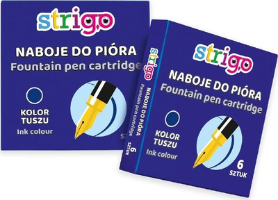 Patrona për stilolaps Strigo, bojë blu