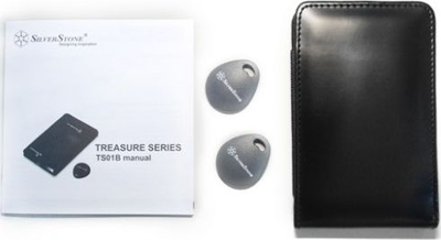 Kuti e jashtme SilverStone Treasure TS01, 2.5" SATA, USB 2.0, e zezë