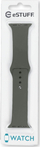 Rrip ore Apple eSTUFF ES660106, silikon, për Apple Watch, ngjyrë ulliri