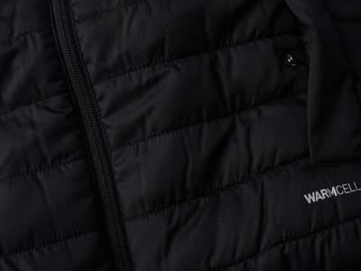 Xhaketë dimri për kalamaj Puma Casuals Padded Jacket Jr 655625 03, me mbushje, me zinxhir, e zezë