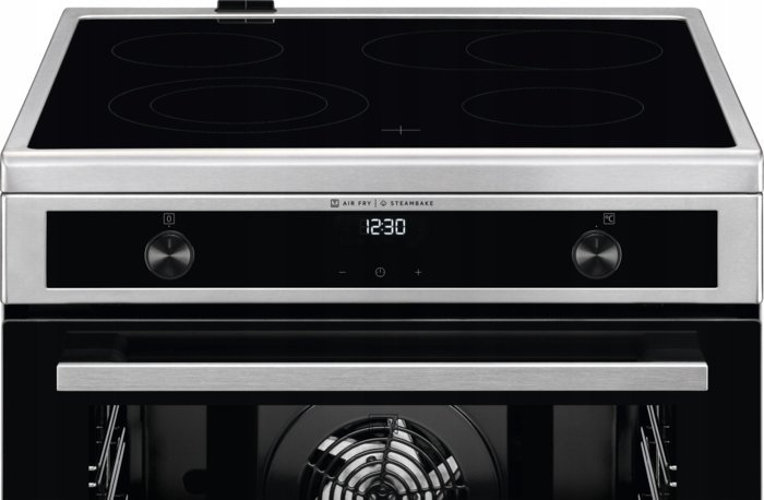 Shporet AEG CIB6647ABM, 60cm, induksion me furrë elektrike, inoks 2