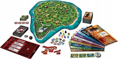 Lojë tavoline Ravensburger Jurassic Park Danger, strategjike aventureske, 2–5 lojtarë, 10+