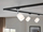 Spot URail Paulmann Blossom, G9 10W, xham satiné, i zi