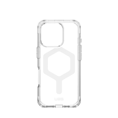 Kapak telefoni UAG Plyo Series për iPhone 16 Pro, MagSafe, transparent i bardhë