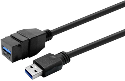 Modul keystone VivoLink USB 3.0, portë femër, i zi