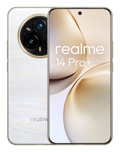 Telefoni Realme 14 Pro, 6.83", 8GB 256GB, i bardhë