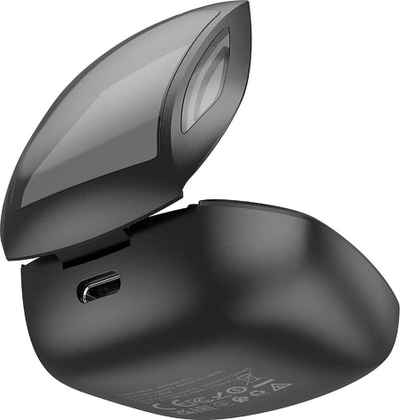 Kufje wireless in-ear Hoco TWS EW28, Bluetooth 5.3, me kuti karikimi, të zeza