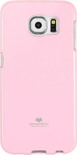 Mbrojtëse telefoni Mercury Jelly për Samsung S23 Ultra, TPU i butë, antishok, rozë e çelët