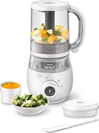 Мултифункционален блендер Philips Avent SCF883/01, бел