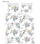 Set shtrati Domoletti Bird Wild, pambuk, 140x200 cm, shumëngjyrësh