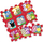 Dyshekë puzzle Vedes 730 05 795, 9 copa, shkumë PE, me ngjyra