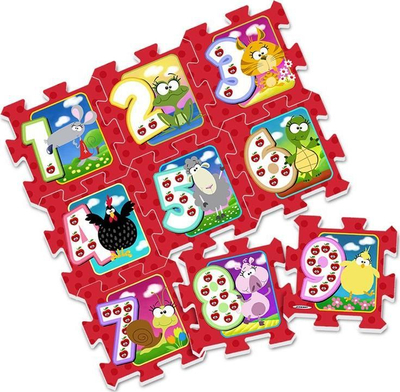 Dyshekë puzzle Vedes 730 05 795, 9 copa, shkumë PE, me ngjyra