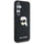 Kapak telefoni Karl Lagerfeld KLHCS25SPGKLKIPK për Samsung S25, PU, monogram K. Head, i zi