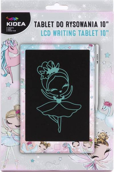 Tablet vizatimi Kidea Derform Ballerina, LCD 10", për kalamaj, rozë