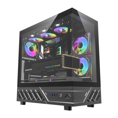 Kuti kompjuteri DarkFlash DS950 (I zi)  6 ventilatorë