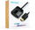 Adapter Vention DisplayPort në HDMI, 0.15m, i zi