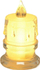 Insert LED memorial, 4.7 x 4.7 x 8 cm, plastikë, i bardhë