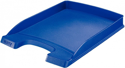 Ладица за документи Esselte Leitz Plus Slim, 37mm, пластика, сина