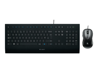 Tastierë Logitech K280e - USB, e zezë