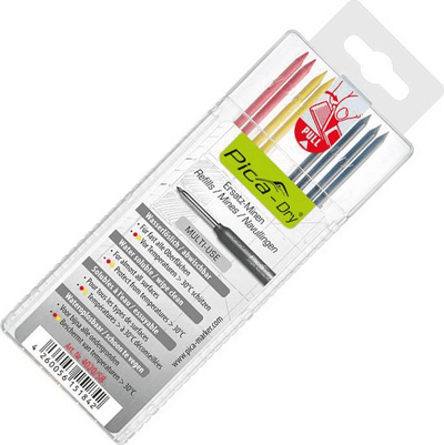 Refill lapsi Pica Pica 4020SB, për lapsin 3030, mina të tretshme në ujë, grafit kuqe verdhë