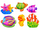 Set kreativ magnetësh Zauberland Water World ZA2879, lodër DIY, shumëngjyrëshe