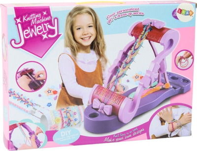 Set kreativ për bojkjen e bizhuterive Leantoys, makinë punimi, shumëngjyrësh