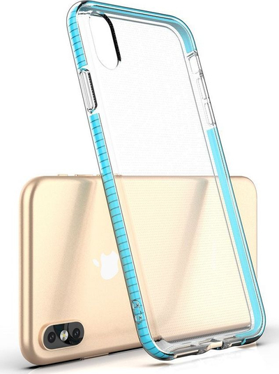 Maskë mbrojtëse VERGE Gel Case për iPhone XS Max, TPU i butë, shumë e hollë, e zezë