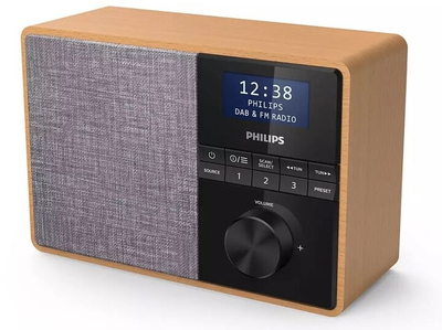 Radio Philips TAR5505, e hirtë / dru