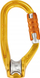 Карабинер Petzl Rollclip Z, со ременица, алуминиум, златна боја