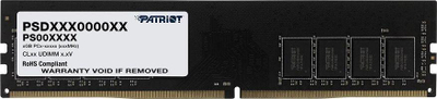 Memorie Patriot Signature, DDR4, 16 GB, 3200 MHz, CL22, PSD416G320081