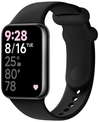 Rrip ore inteligjente FIXED FIXSSTB-1239-BK, silikon, për Xiaomi Redmi Watch 5/4 dhe Smart Band 9 Pro/8 Pro, i zi