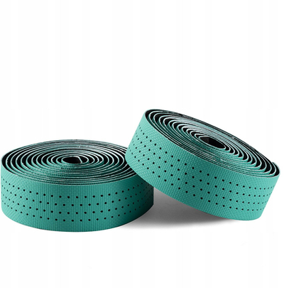 Shirit timoni Rockbros Silicone Perforated, 3mm, për biçikletë, jeshil