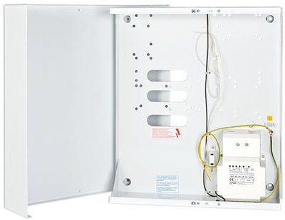 Метална кутија за аларм Hikvision Satel OMI-3, трансформатор 50VA 20V AC, за монтирање панели