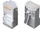 Konektor RJ45 Solarix, CAT5e 8p8c, pa ekranim, transparent