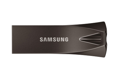 USB flash Samsung Bar Plus, 128GB, USB 3.1 Gen1, gri titan