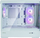 Kasë Zalman P30, e bardhë RGB, Mini Tower