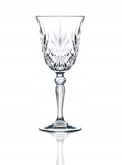 Set gotash uji Melodia Crystal Water, 6 copë, të tejdukshme