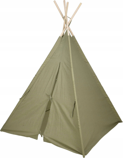 Çadër tipi për kalamaj HOMESTYLING KO-HZ1992680, 103x103x160 cm, pambuk poliester, e gjelbër
