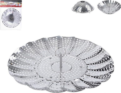 Avullore kuzhine e palosshme, universale, material i qëndrueshëm, gri