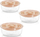 Set enë qelqi hermetike Eco, 3x300ml, rrethore