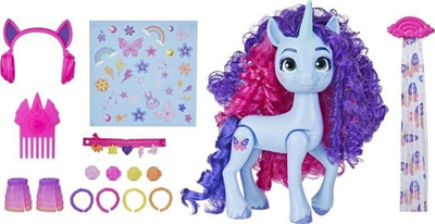 Kukull poni My Little Pony Misty Brightdawn, 14 cm, set për rregullim flokësh, me shumë ngjyra